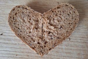 Herz aus Brot - Schreibstube Bernhauser